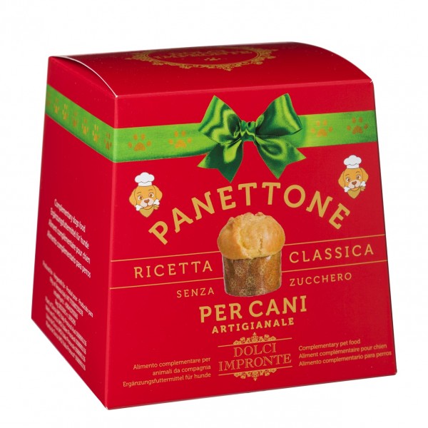 DOLCI IMPRONTE XMAS CANE PANETTONE 110 GR