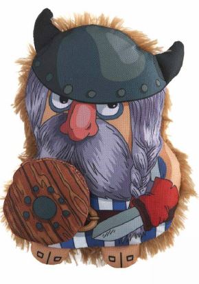 LEO PET CANE GIOCO PELUCHE VICHINGO "THOR" 21x14 CM