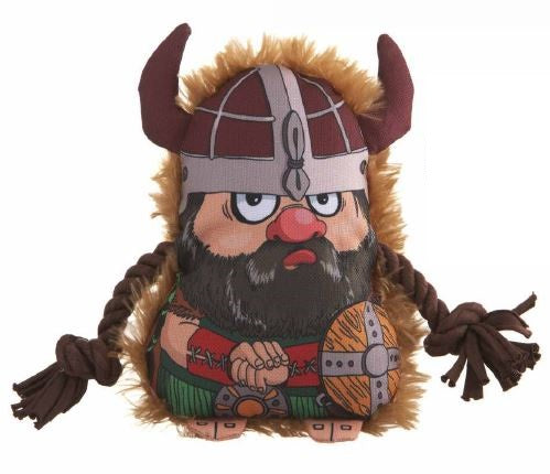 LEO PET CANE GIOCO PELUCHE VICHINGO "BJORN" 20x13 CM