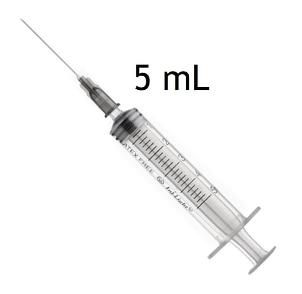 SIRINGA PIC STERILE 5ml ago 22G 0,7x30 100 pezzi