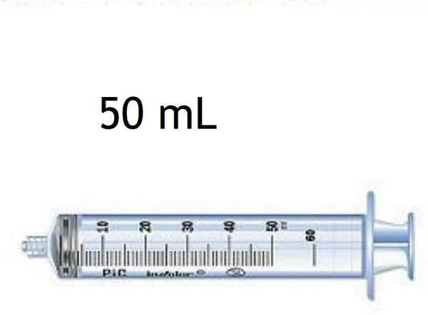SIRINGA PIC STERILE LUER L.OCK ECCENT 50 ml conf. 50 pezzi NUOVA REFERENZA