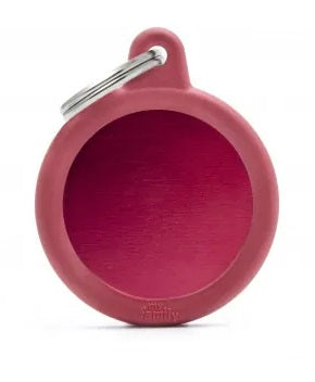 MY FAMILY MEDAGLIETTA RED CIRCLE ALU RED RUBBER alimento per cani e gatti | Pet Care Italia
