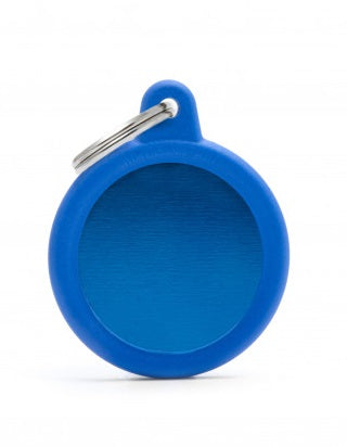 MY FAMILY MEDAGLIETTA BLUE CIRCLE ALU BLUE RUBBER alimento per cani e gatti | Pet Care Italia