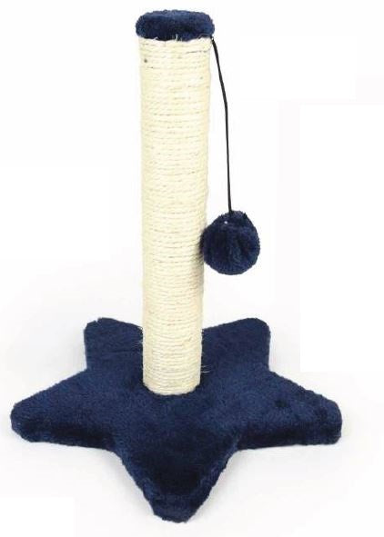 LEO PET GATTO TIRAGRAFFI "STELLA" 29x29x30 CM BLU