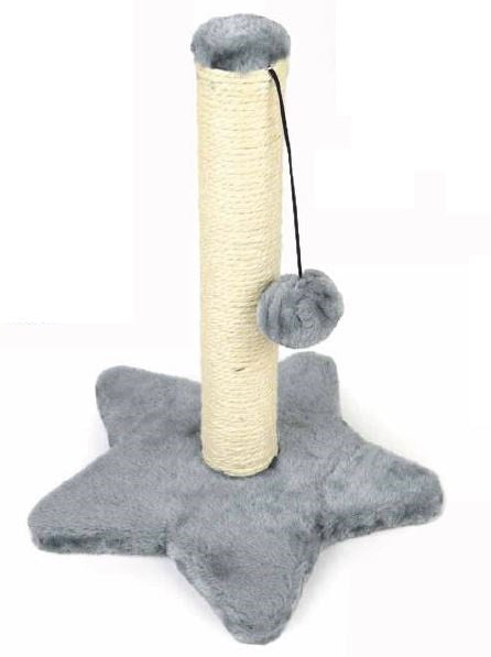 LEO PET GATTO TIRAGRAFFI "STELLA" 30x30x35 CM GRIGIO