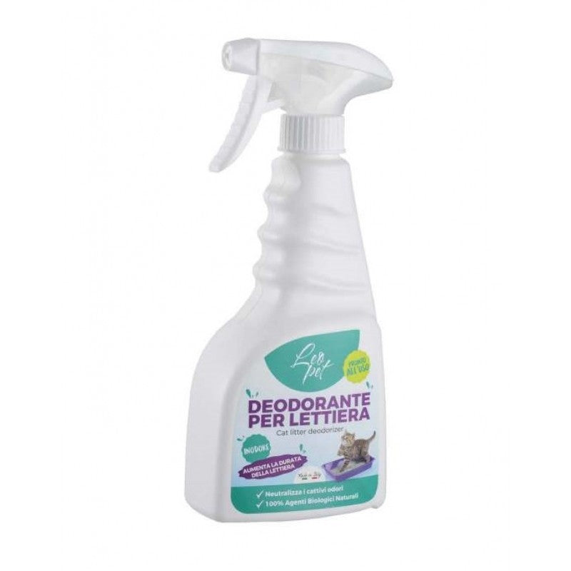 LEO PET DEODORANTE SPRAY PER LETTIERA 500 ML alimento per cani e gatti | Pet Care Italia