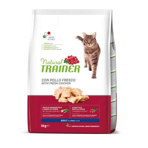 TRAINER GATTO NATURAL ADULTO POLLO 3 KG