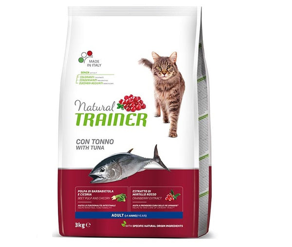 TRAINER GATTO NATURAL ADULTO TONNO 3 KG