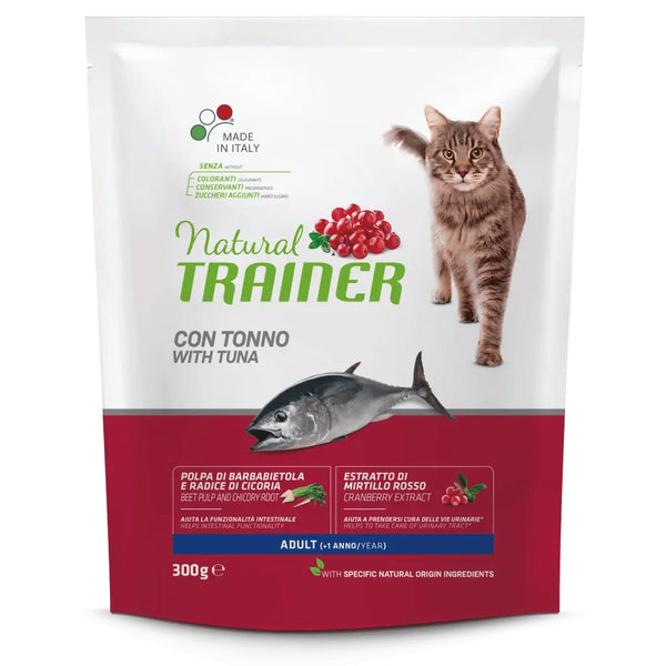 TRAINER GATTO NATURAL ADULTO TONNO 300 GR