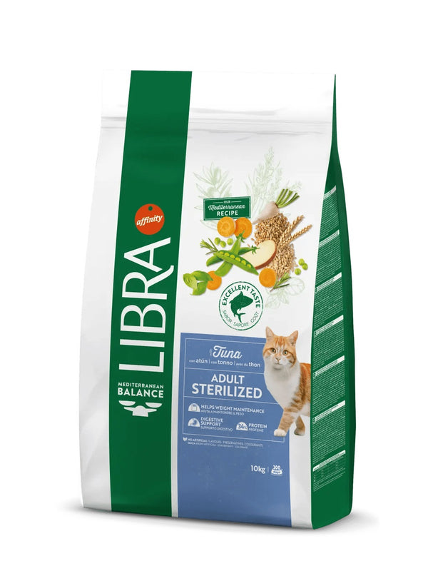 LIBRA GATTO ADULTO STERILIZZATO TONNO 10 KG