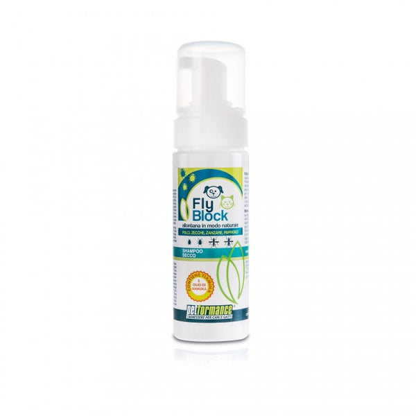PETFORMANCE FLY BLOCK SHAMPOO SECCO