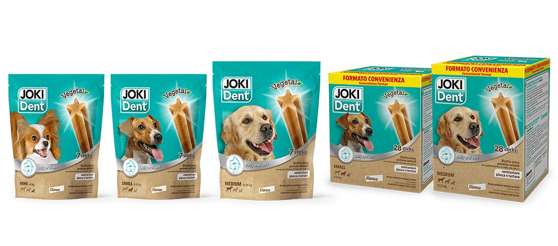 JOKI DENT CANE VEGETAL SMALL 140 GR "NEW"
