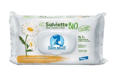 SANOeBELLO SALVIETTE DETERGENTI "BIO" 40 PZ ACQUA DI CAMOMILLA