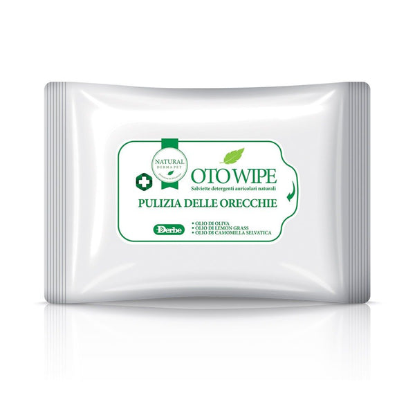 NATURAL DERMA PET SALVIETTE DETERGENTI "OTO WIPE" CF. (24 PZ)