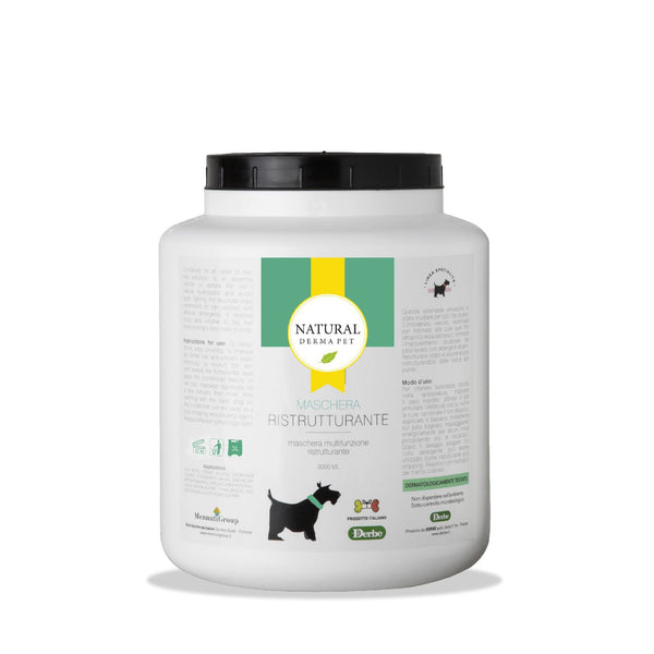 NATURAL DERMA PET CANE MASCHERA RISTRUTTURANTE 3 LT
