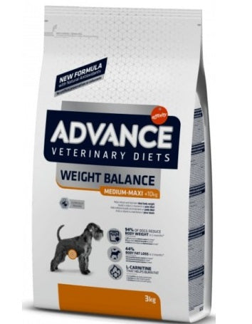 ADVANCE CANE DIET WEIGHT BALANCE MEDIUM&MAXI 3 KG