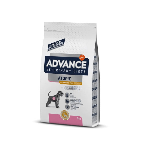 ADVANCE CANE DIET ATOPIC CONIGLIO & PISELLI 3 KG