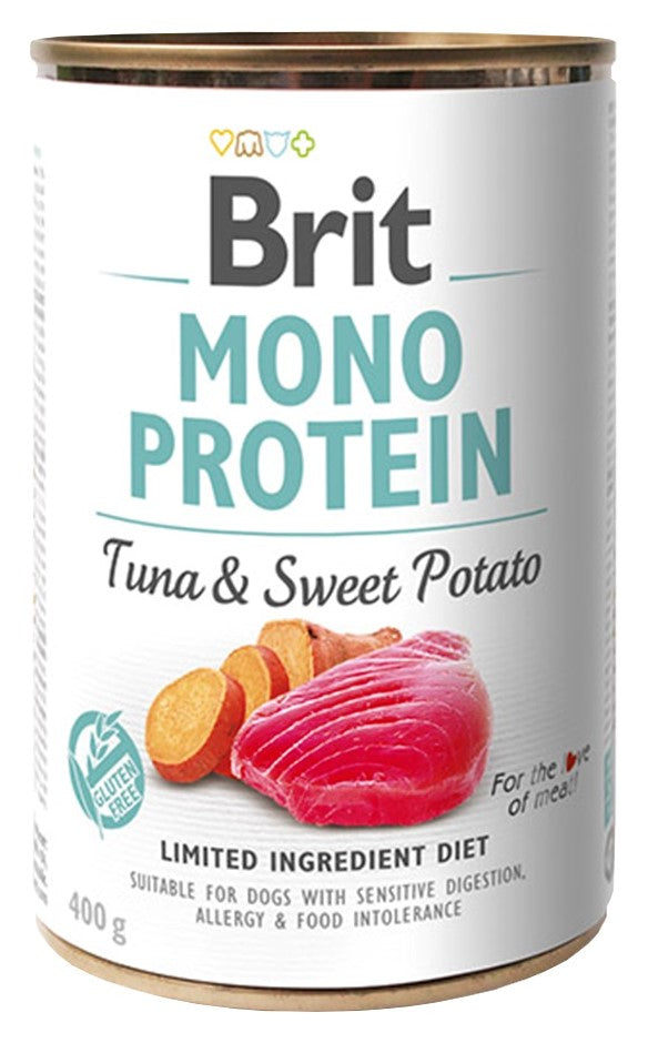 BRIT CARE CANE MONOPROTEIN TUNA&SWEET POTATO 400 GR