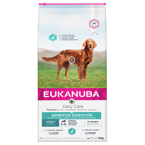 EUKANUBA CANE ADULTO SENSITIVE DIGESTION POLLO 12 KG
