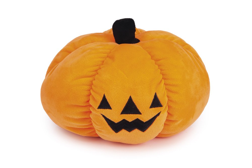 BEEZTEES HALLOWEEN CANE GIOCO PELUCHE ZUCCA 24x24x18 CM