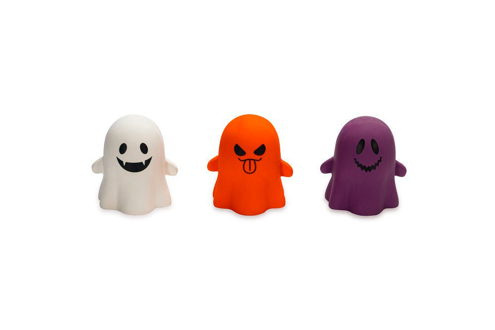 BEEZTEES HALLOWEEN CANE GIOCO LATEX GHOST BOE 10x9x7,5 CM