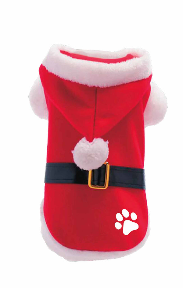 FLAMINGO XMAS CANE COSTUME "RED PAW MALE" TG. "XL" 37 CM