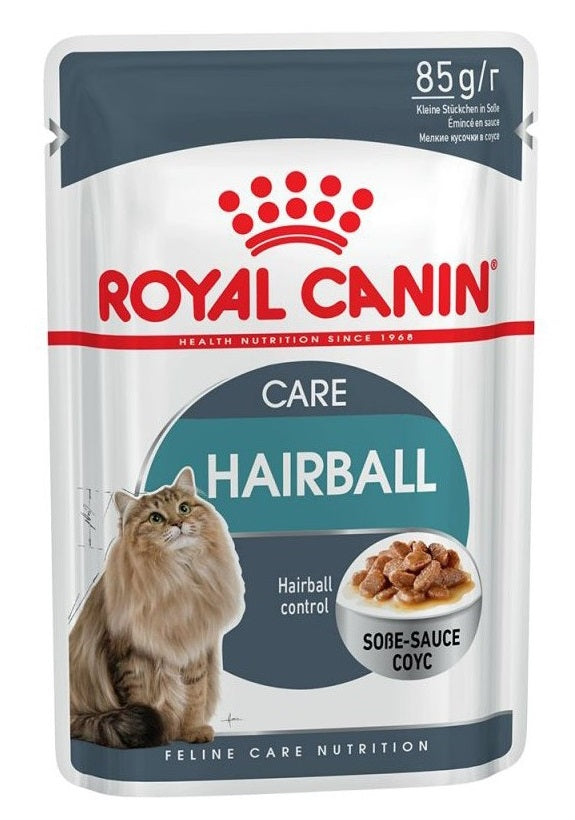 ROYAL CANIN GATTO HAIRBALL CARE BUSTA IN SALSA 85 GR