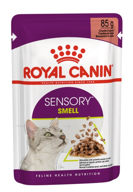 ROYAL CANIN GATTO SENSORY SMELL BUSTA IN SALSA 85 GR