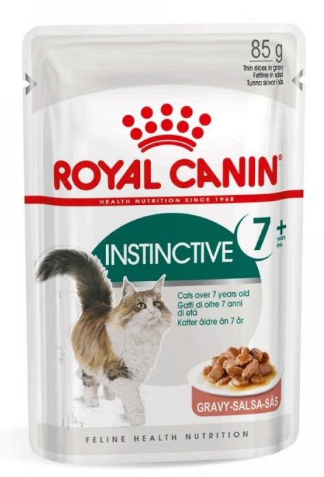ROYAL CANIN GATTO INSTINCTIVE +7 BUSTA IN SALSA 85 GR