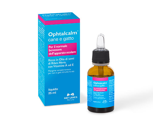 OPHTALCALM cane e gatto GOCCE 25 ML
