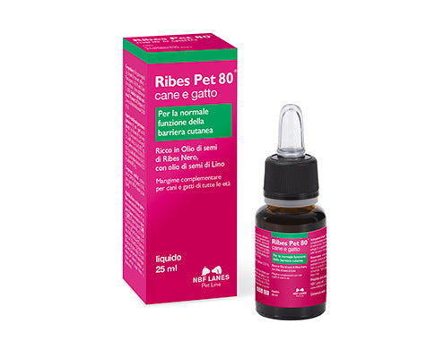 RIBES PET 80 cane e gatto GOCCE 25 ML