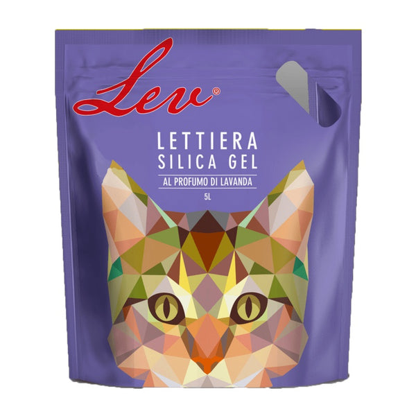 LEV LETTIERA SILICA GEL 5 LT LAVANDA
