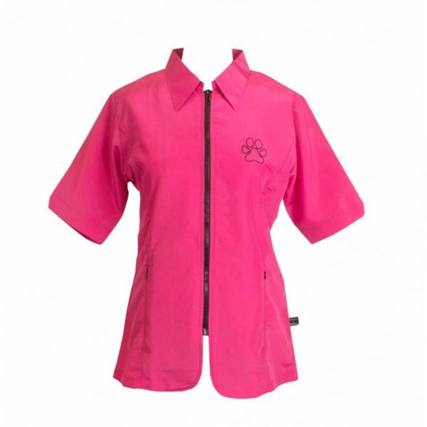 CASACCA TOLETTATORE FUCSIA ZIP CENTRALE TAGLIA L
