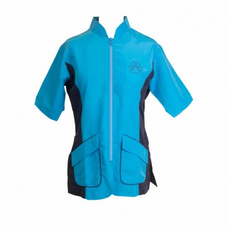 CASACCA TOELETTATORE AZZURRA TAGLIA L