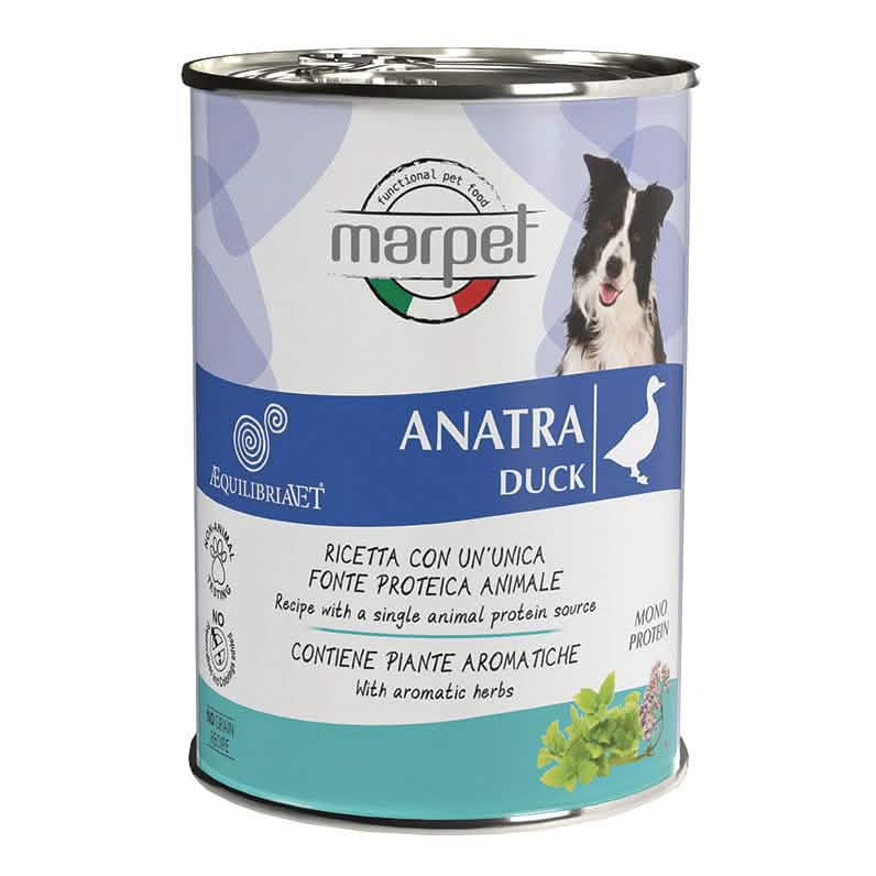 MARPET CANE ADULTO ANATRA LATTINA 400 GR