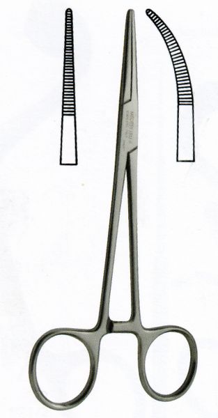 PINZA MOSQUITO KLEMMER RETTA 9 CM