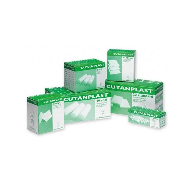 TAMPONE EMOSTATICO GELITA CUTANPLAST 10x10x10 alimento per cani e gatti | Pet Care Italia