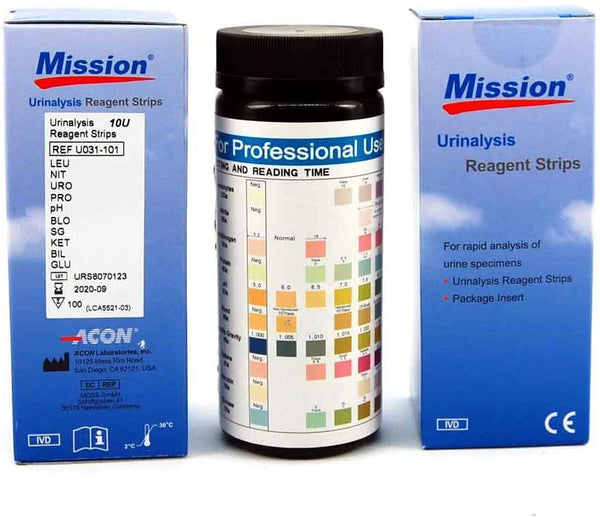 TEST URINE MISSION 11p 100st