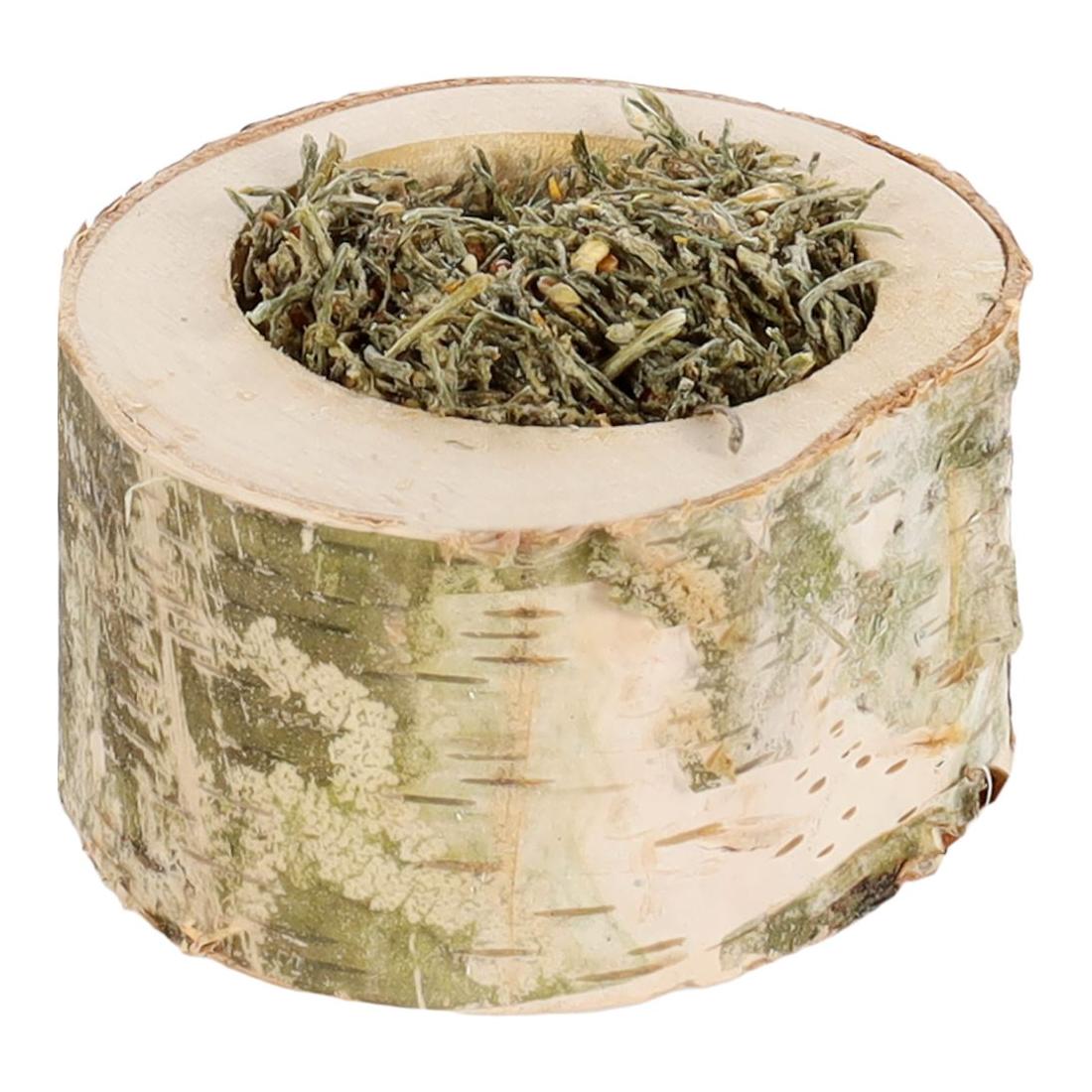 FLAMINGO RODITORI SNACK CIOTOLA DI ERBE & LEGNO DA MASTICARE 120 GR