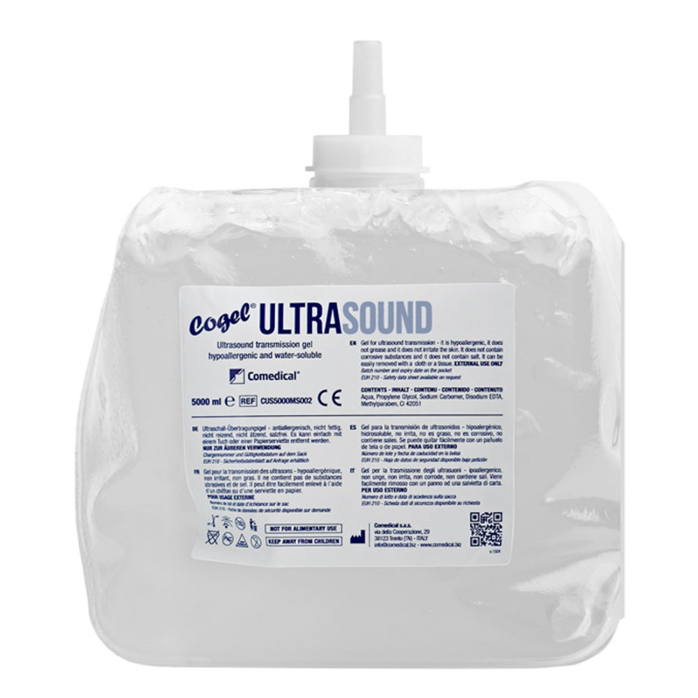GEL CONDUTTORE PER ECOGRAFIA COGEL ULTRASOUND TANICA 5 KG