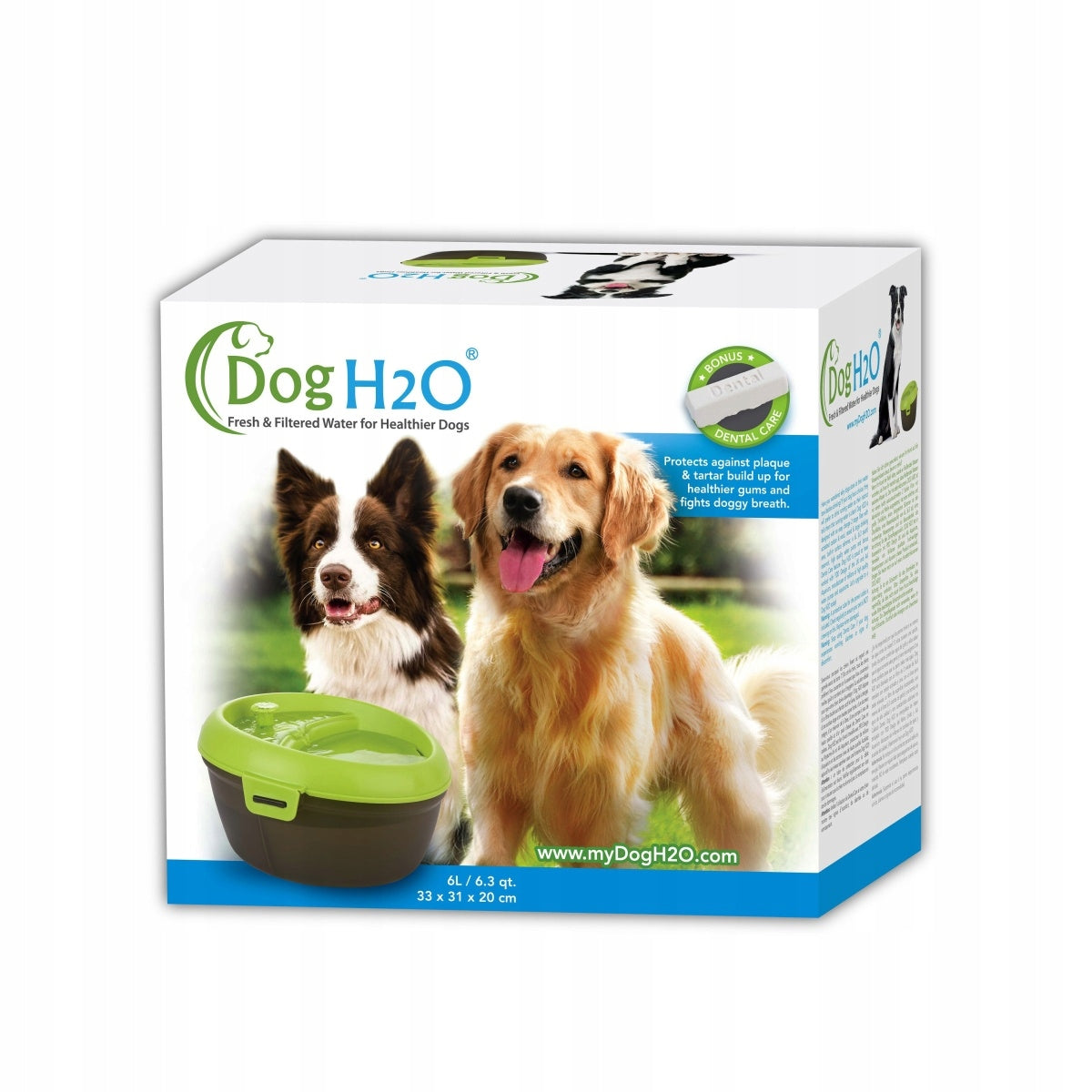 DOGH20 FONTANELLA AUTOMATICA CANE 6L 33X31X20 CM
