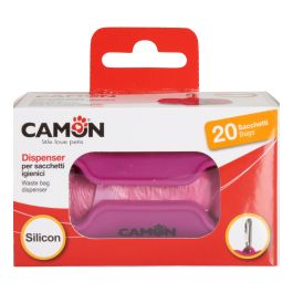 CAMON CANE DISPENSER SACCHETTI IGIENICI CON ROTOLO 20 PZ (colori assortiti)